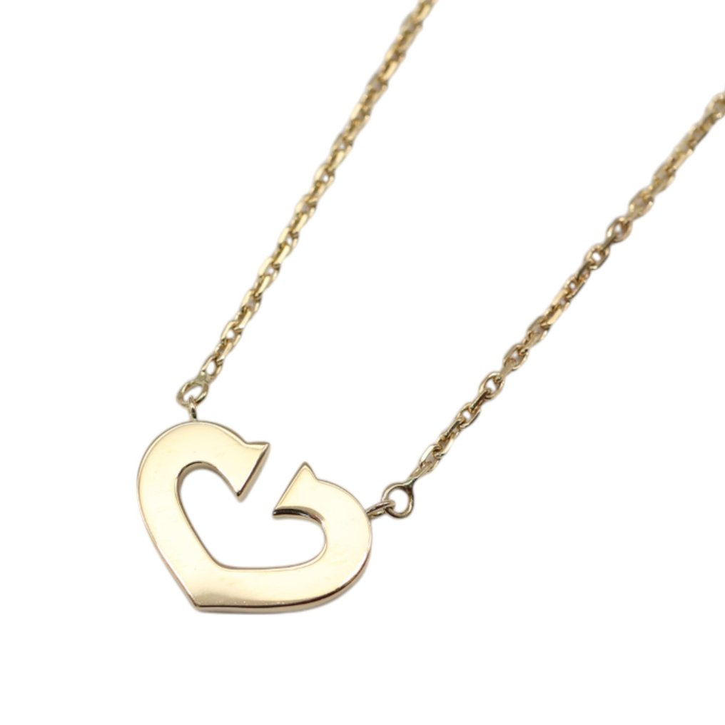 Cartier - Collier avec pendentif - C Heart Necklace - 18 carats Or jaune #1.0