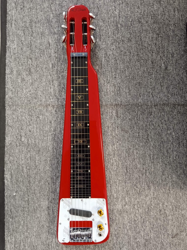 M.J.DOUGLAS - Lap Steel Mjlt20 Fiesta Red -  - 膝上钢棒电吉他  (没有保留价) #1.0