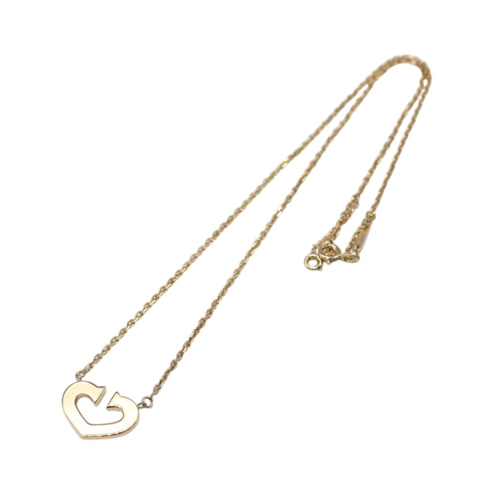 Cartier - Collier avec pendentif - C Heart Necklace - 18 carats Or jaune #1.0