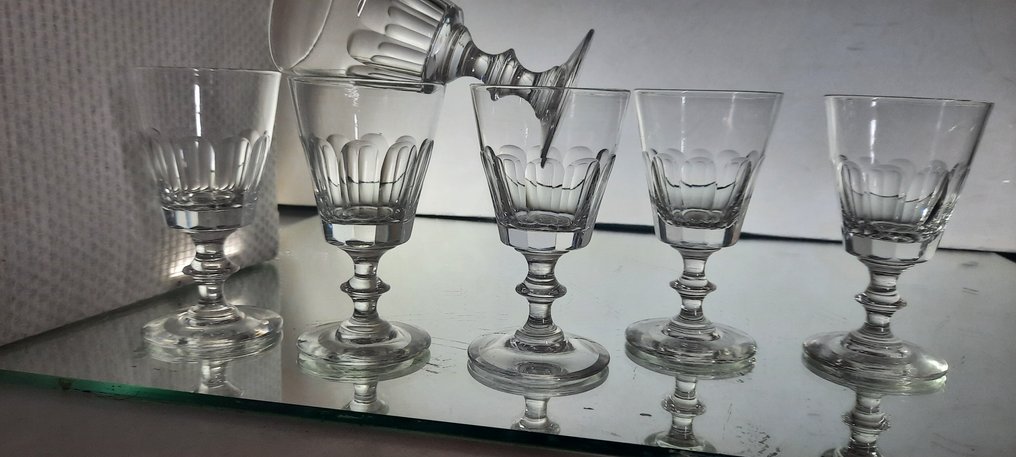 水杯 (6) - 玻璃 - 归因于 Baccarat #1.0