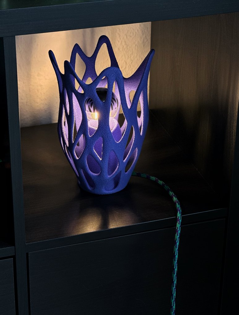 Cornu Design - Tafellamp - Biopolymeer - Paars tafellamp #3.2