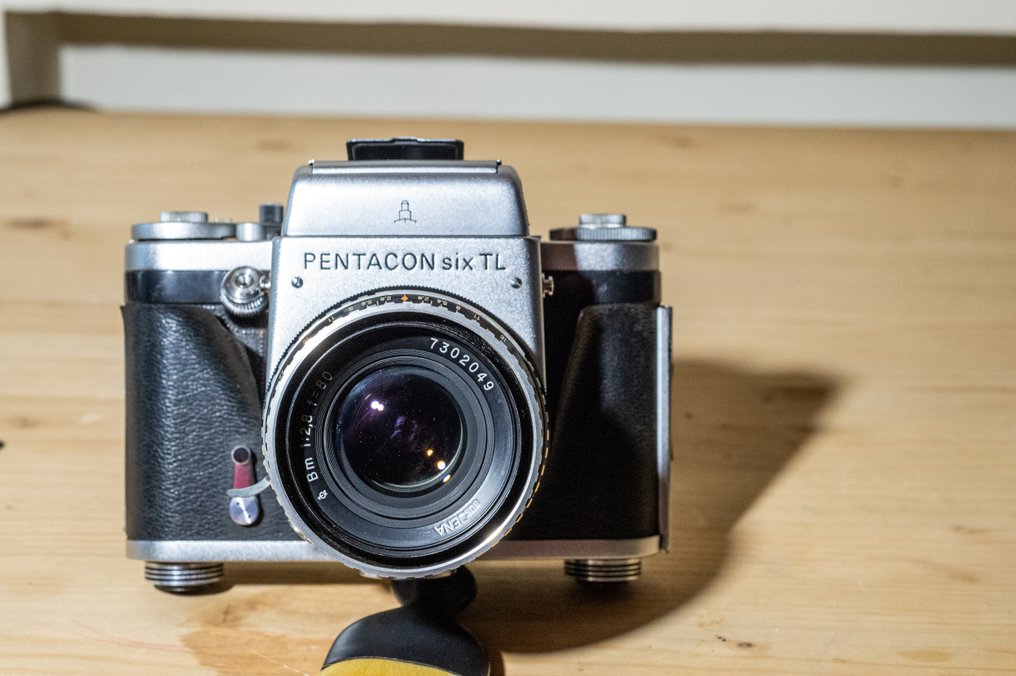 Pentacon Six TL + Jena 2.8/80 Appareil photo 120/moyen format #1.0