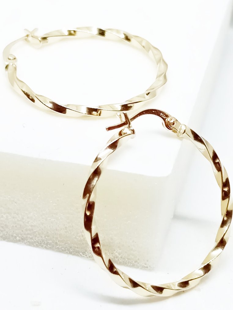 No reserve price - Earrings - 18 kt. Yellow gold #1.0