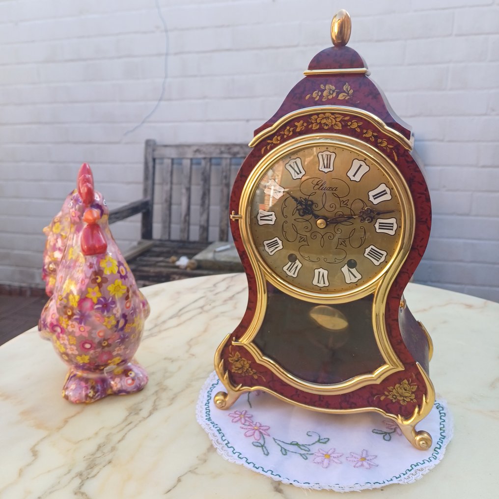 Neuchâteloise clock - Art Deco Wood - 1960-1970 - inspection clock #4.3