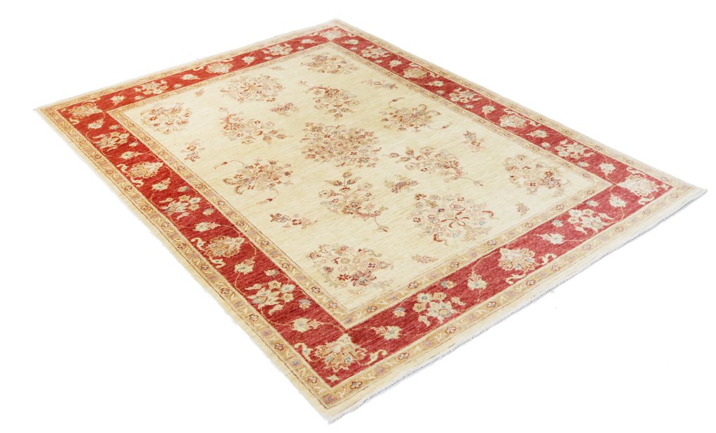 Χειροποίητο χαλί Super Ziegler Chubi, λεπτό μαλλί. - Χαλί - 201 cm - 153 cm #2.1