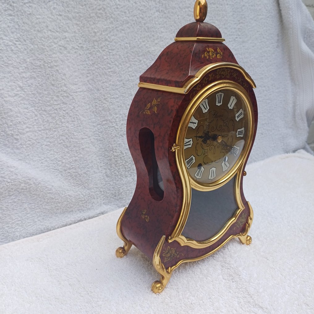 Neuchâteloise clock - Art Deco Wood - 1960-1970 - inspection clock #1.0