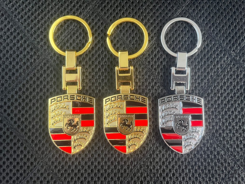 Porsche - Nyckelring (3) - Set med 3 #4.3