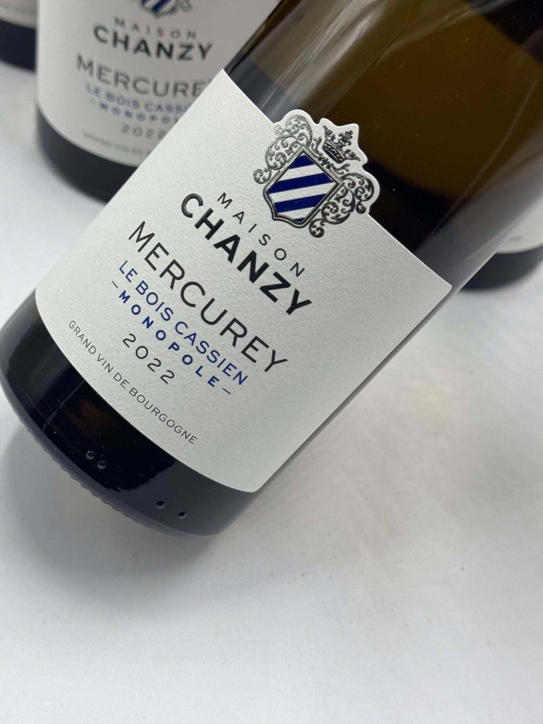 2022 Maison Chanzy "Le Bois Cassien" - Mercurey - 6 Bottles (0.75L) #1.0