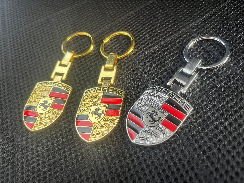 Porsche - Nyckelring (3) - Set med 3 #3.2