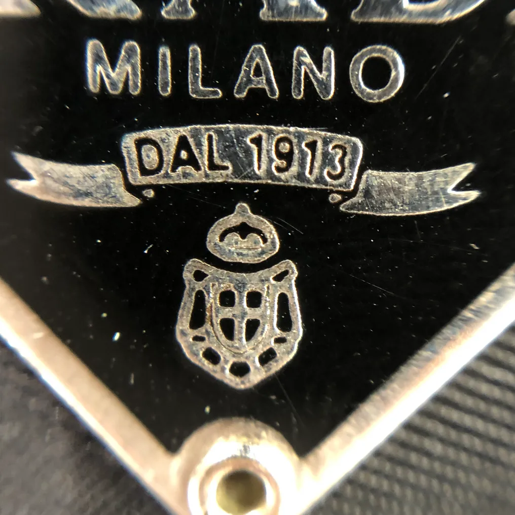 Prada - Triangular Plate Mini - Borsa a spalla #3.2