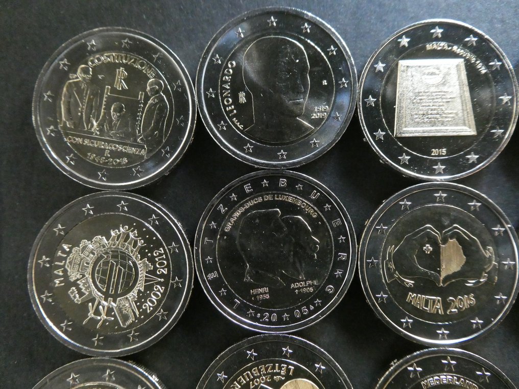 欧洲. 2 Euro 2005/2024 (20 stuks)  (没有保留价) #4.3