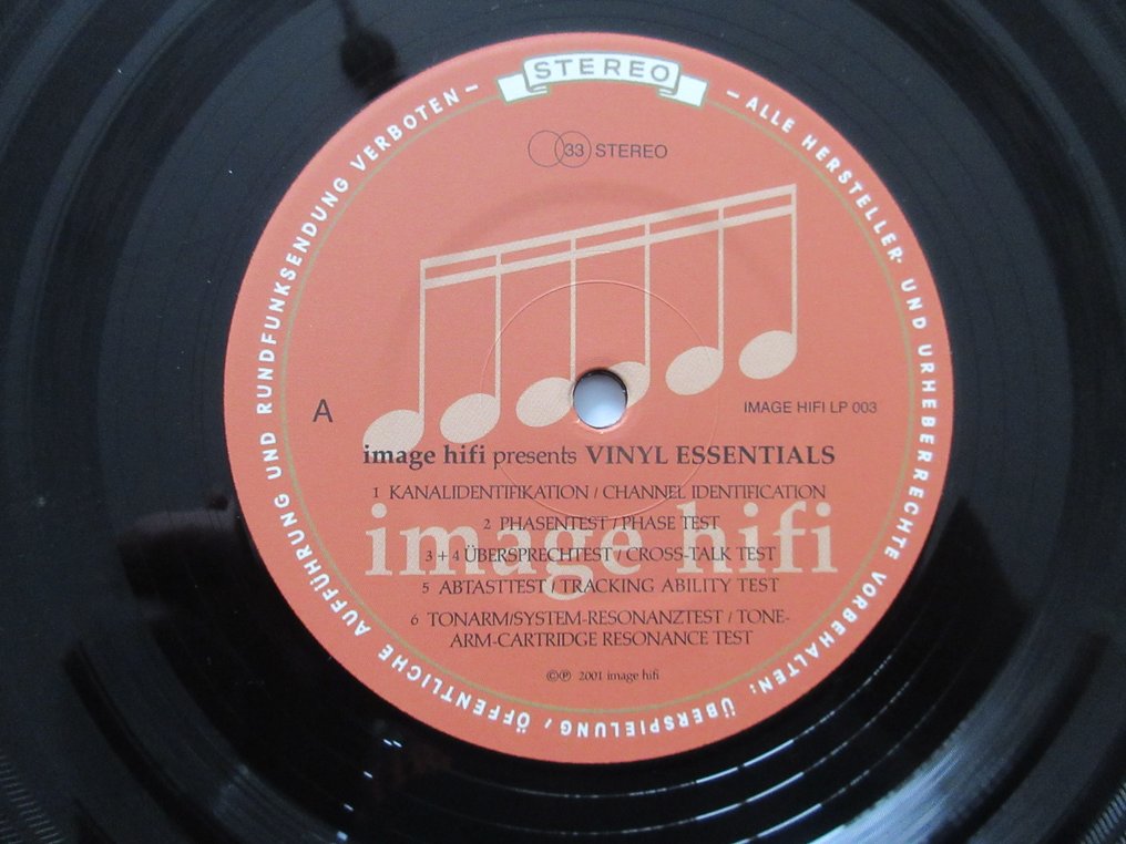 -- - Vinyl Essentials - The Ultimate Pickup Test Record - 多個標題 - LP - 立體聲 - 2001 #2.1