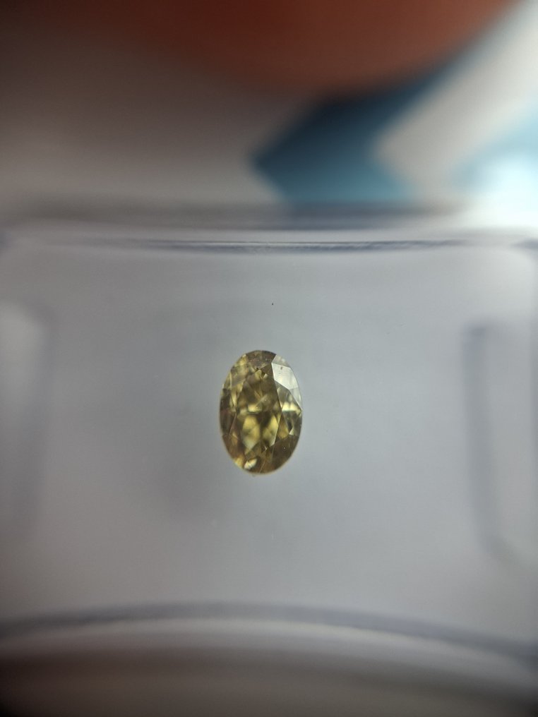 1 pcs Διαμάντι  (Φυσικό)  - 0.42 ct - Οβάλ - VS1 - International Gemological Institute (IGI) - CW27 #2.1
