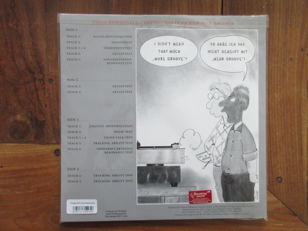 -- - Vinyl Essentials - The Ultimate Pickup Test Record - 多個標題 - LP - 立體聲 - 2001 #1.0