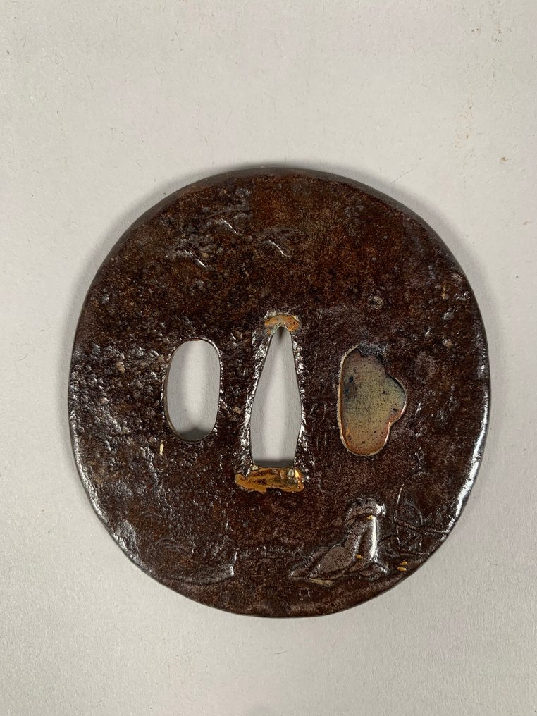 Oțel, Fontă, Fier (forjat), Argint, Aur, Cupru - Japonia - Edo Period (1600-1868) #1.0