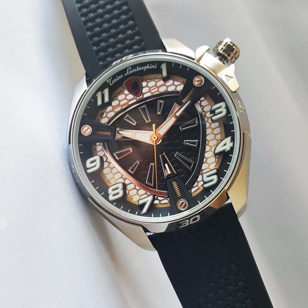 Lamborghini - Rare Crown - Sapphire - Suspension - Gold - New - Ingen reservasjonspris - Herre - 2025 #1.0