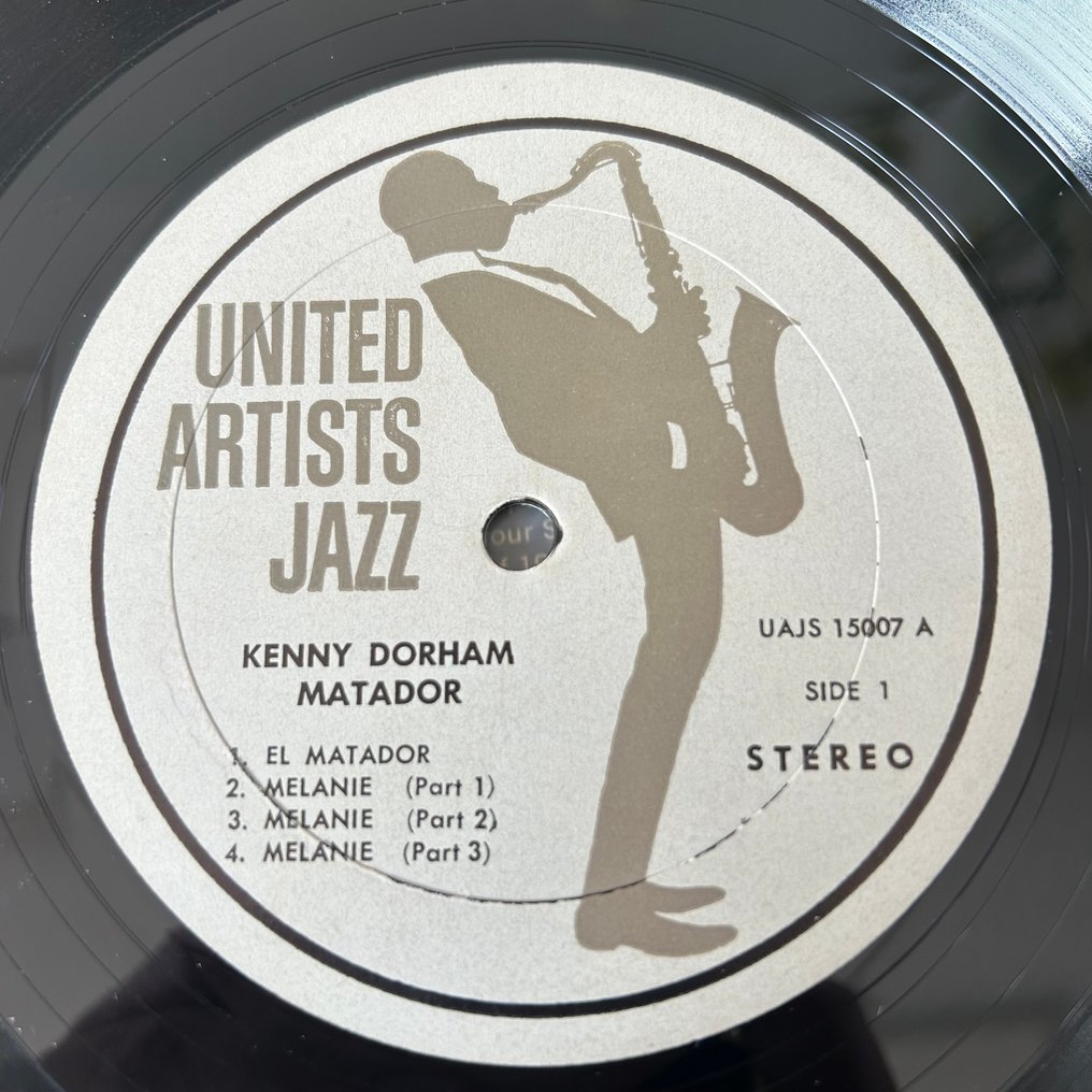 Kenny Dorham - Matador (1st stereo pressing!) - Single vinylplade - 1. aftryk - 1963 #3.2