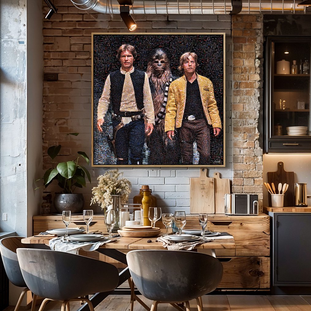 NicDA - STAR WARS . Force Awakens . XL 1m² No AI No Reserve #3.2