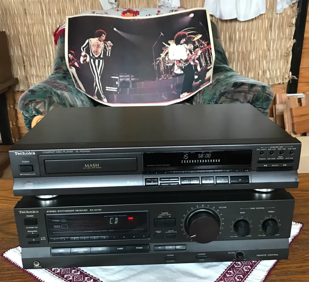 Technics - SA-GX130, SL-PG340A Solid state stereo receiver - Multiple models #1.1