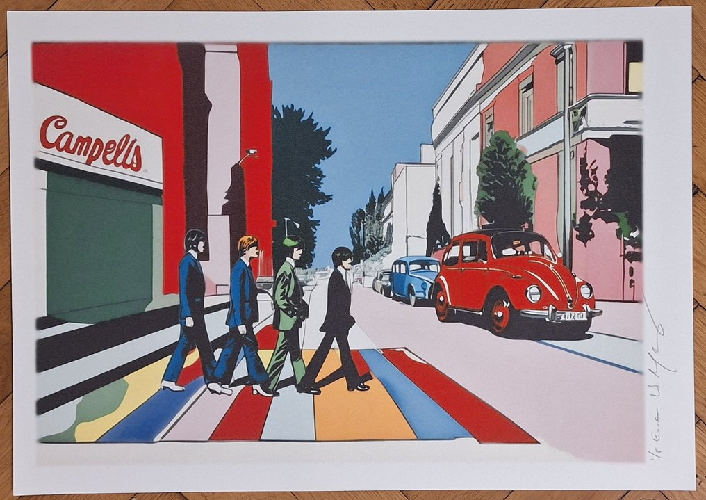 Triptychon – Abbey Road - Tribute series - Icons Reimagined Andy Warhol - édition limitée - 2025 #3.2