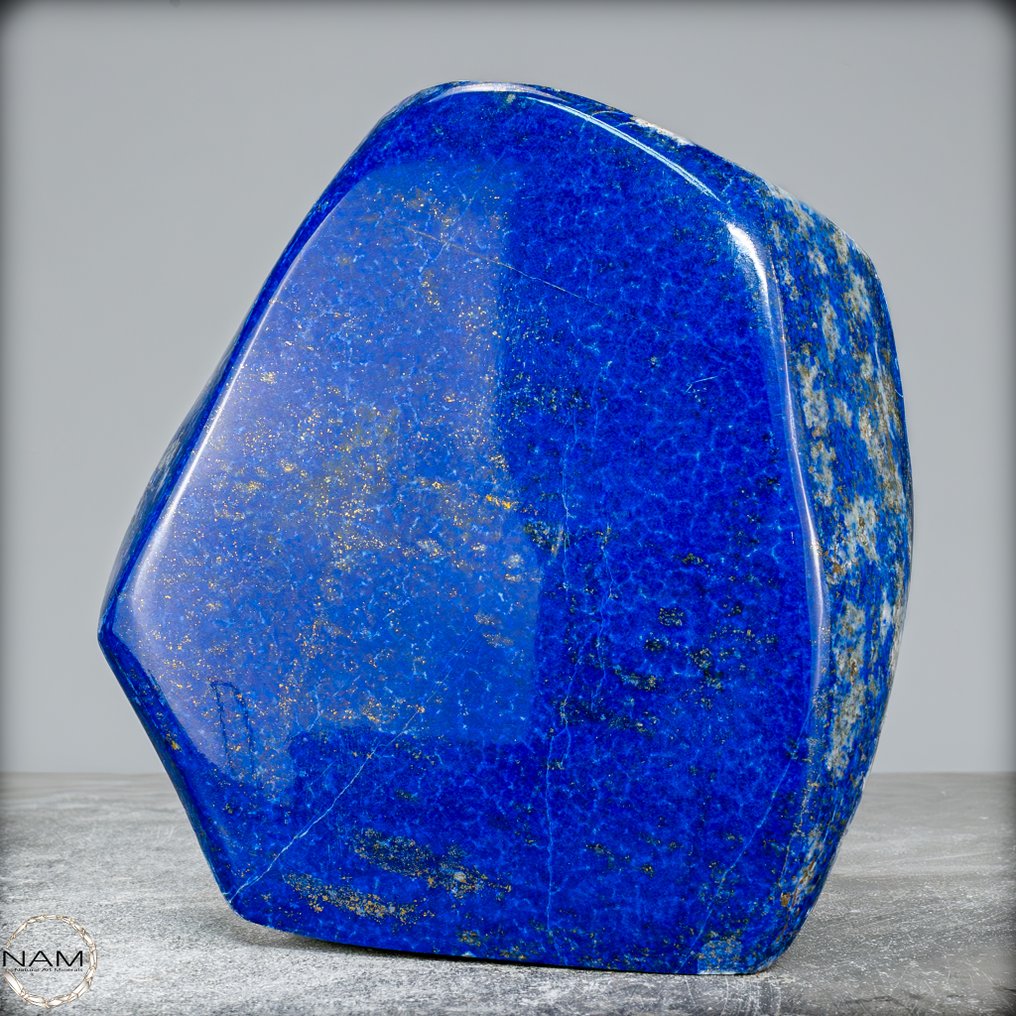 Nagyon díszes királyi kék lapis lazuli. Szobrászat- 2332.21 g #2.1