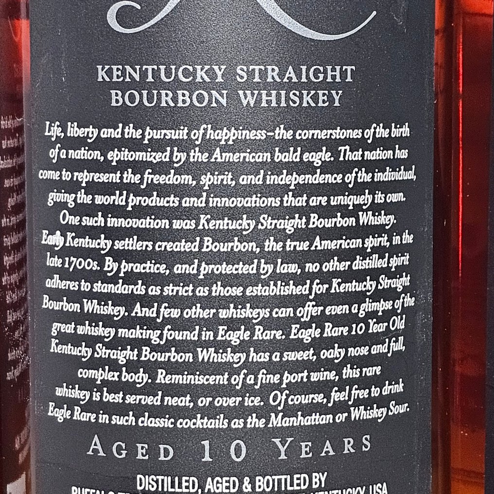 Eagle Rare 10 years old - 70cl - 3 bottles #4.3