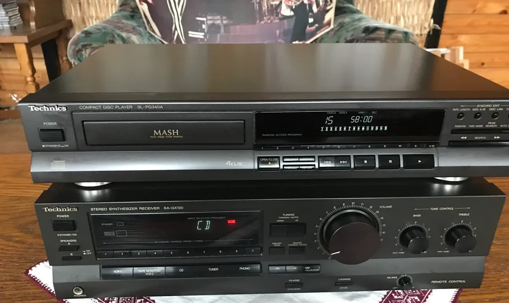 Technics - SA-GX130, SL-PG340A Solid state stereo receiver - Multiple models #2.1