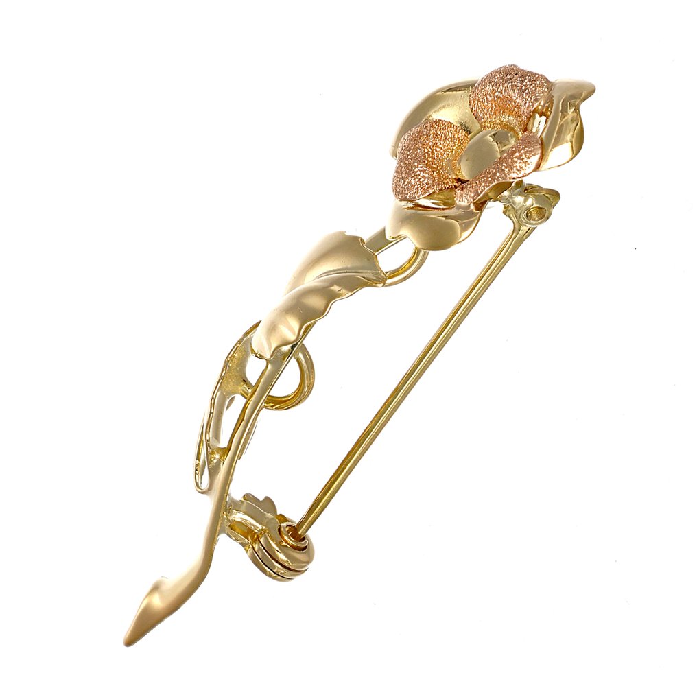 胸針 - 18 克拉 黃金, 玫瑰金 #3.2