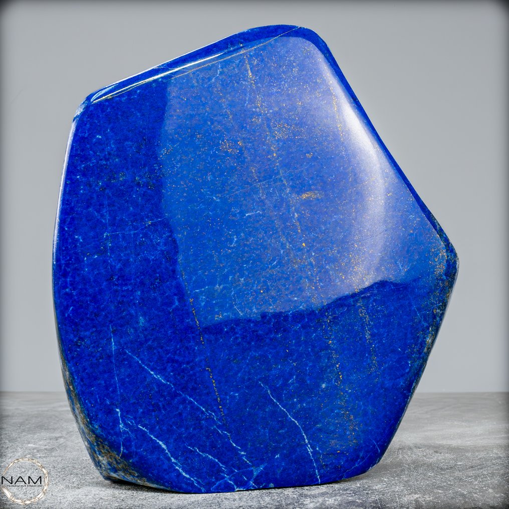 Nagyon díszes királyi kék lapis lazuli. Szobrászat- 2332.21 g #4.3