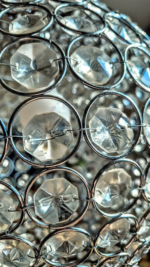 枝形吊燈 - Wunderschöne Kristal Hanglamp - 30 cm - 水晶, 鋼 #4.3