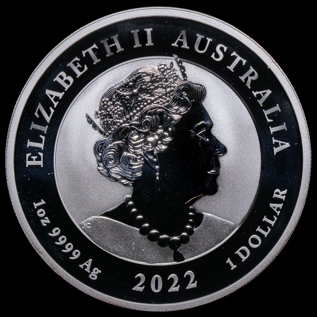 澳大利亞. 1 Dollar 2022 Fenix, Mitos y Leyendas Chinas, 1 Oz (.999)  (沒有保留價) #2.1