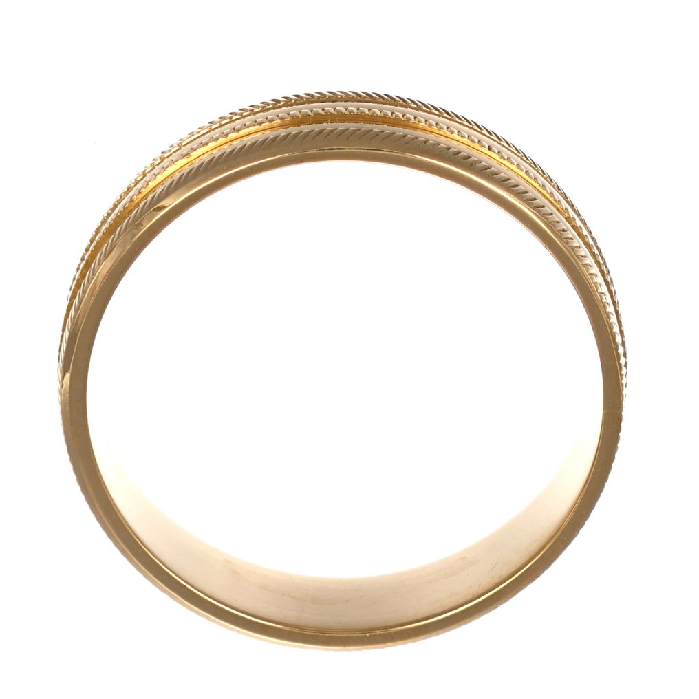 Ingen mindstepris - Ring - 18 kraat Gulguld #1.0