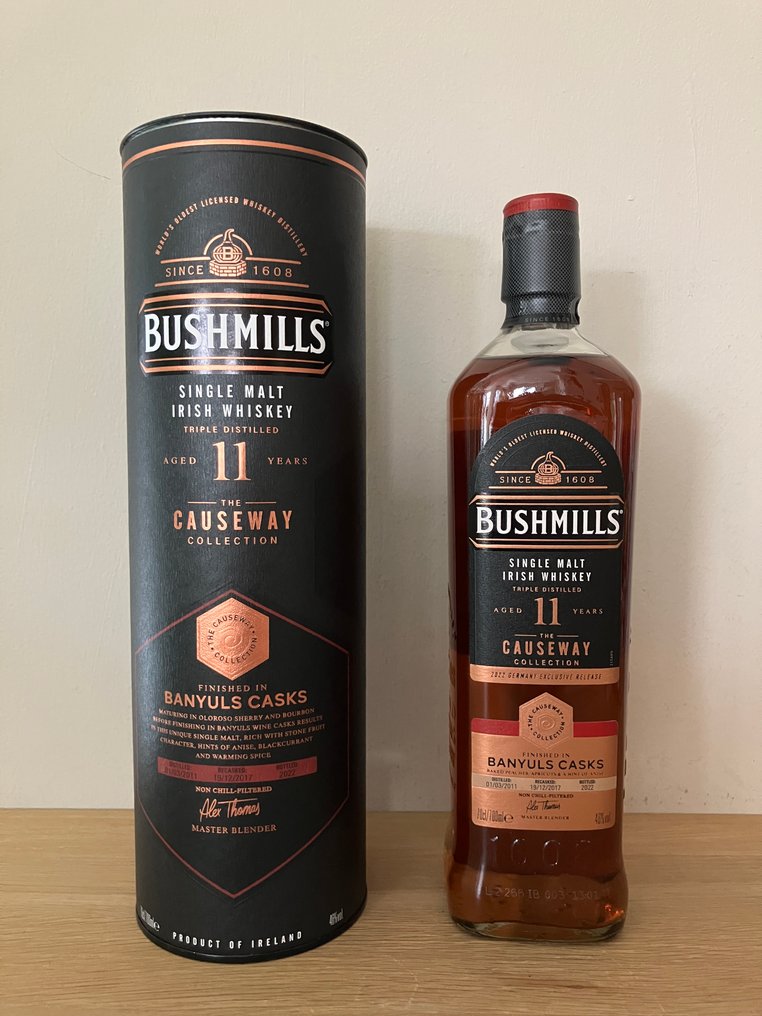 Bushmills 2011 11 years old The Causeway Collection - Banyuls Cask Finish - 2022 Germany Exclusive - b. 2022 - 700ml #1.0