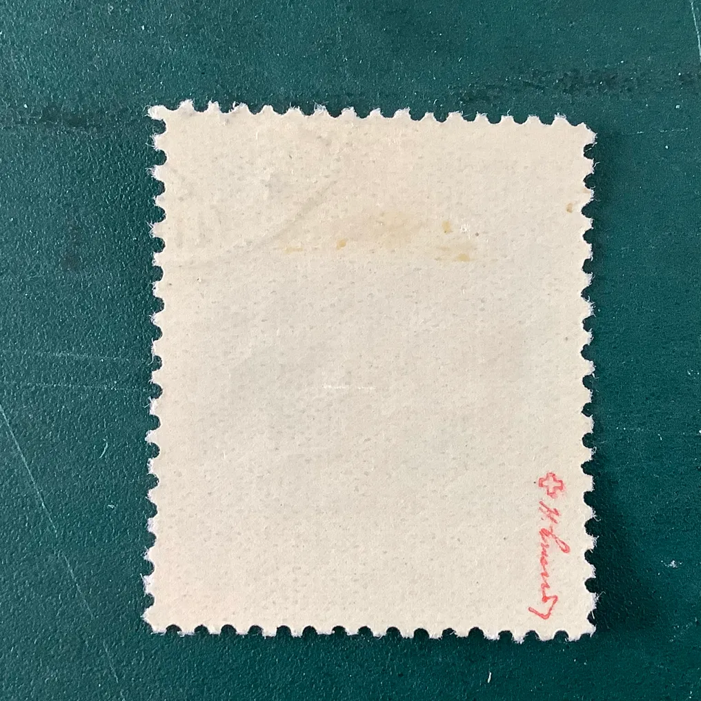 Liechtenstein 1930 - 30 Rp landskaber i sjælden 11,5 x 10,5 perforation med ægte certificering Marxer. - Michel 99C #4.3