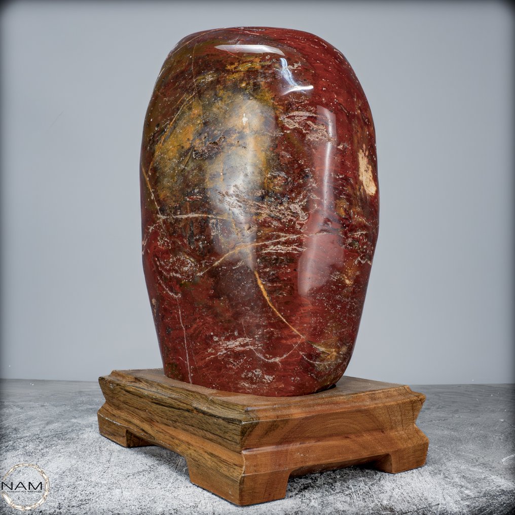 大型 AAA++ 天然非常艺术的火焰碧玉 *Indinesia* 自由形式- 5761.61 g #3.2