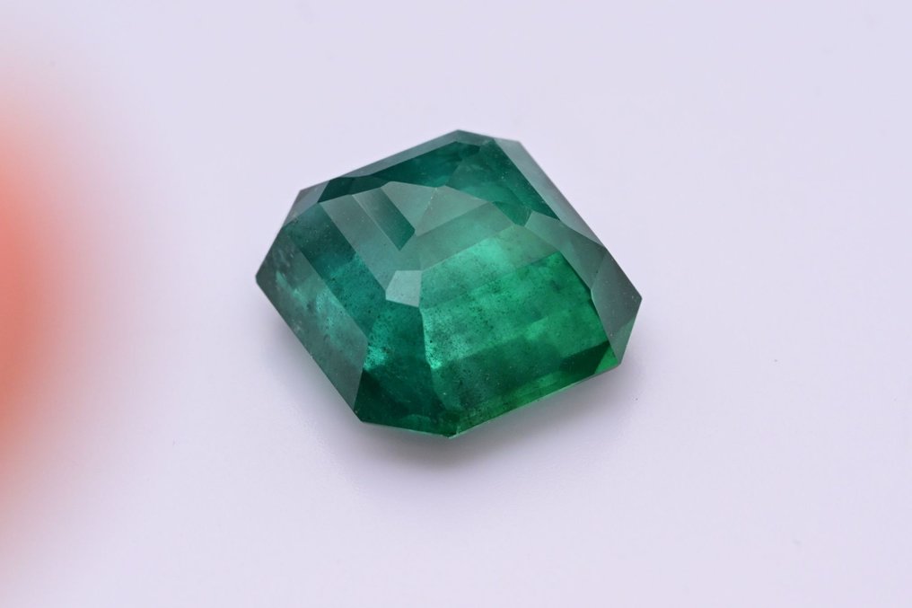 1 pcs  Πράσινο Σμαράγδι  - 14.67 ct - Διεθνής Ένωση Έγχρωμων Πολύτιμων Λίθων (ICA GemLab) - Φυσικό Πράσινο Σμαράγδι #2.1