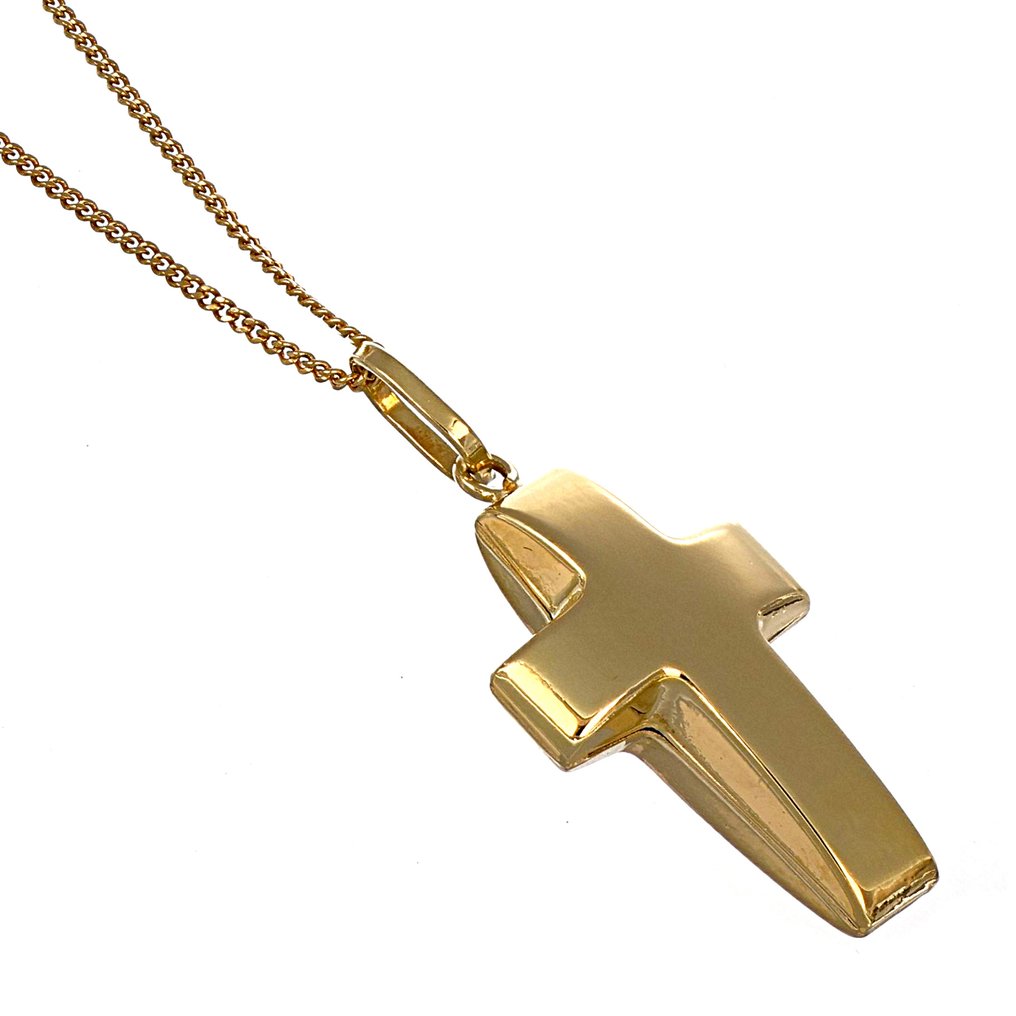 Κολιέ με μενταγιόν - 18 καράτια Κίτρινο χρυσό #2.1