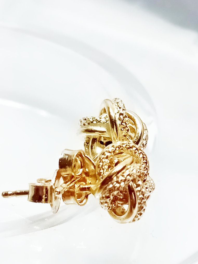 No reserve price - Earrings - 18 kt. Yellow gold #3.2