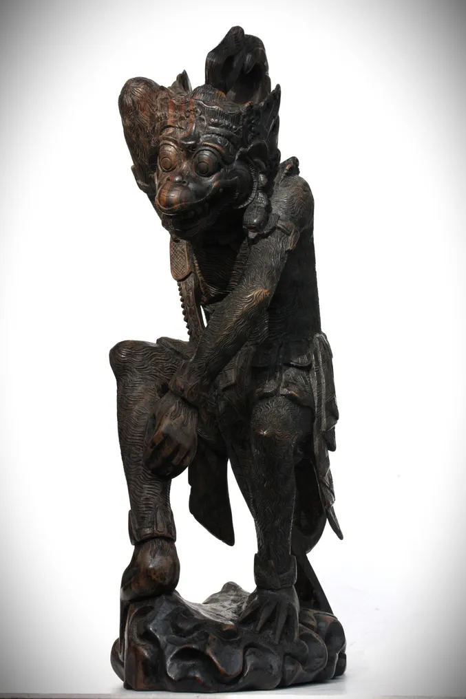 Skitse 39 cm - Hanuman - Bali - Indonesien #1.0