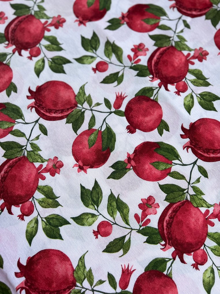 美妙的织物 farm house 配以石榴 - 紡織品  - 250 cm - 280 cm #1.0