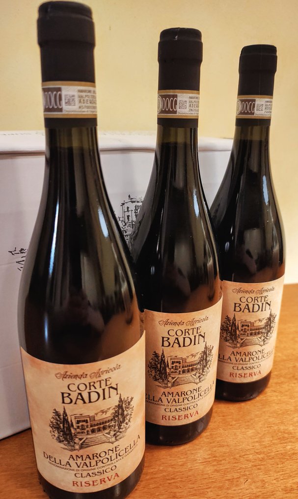 2015 Corte Badin - Amarone della Valpolicella Riserva - 3 Bottles (0.75L) #4.3