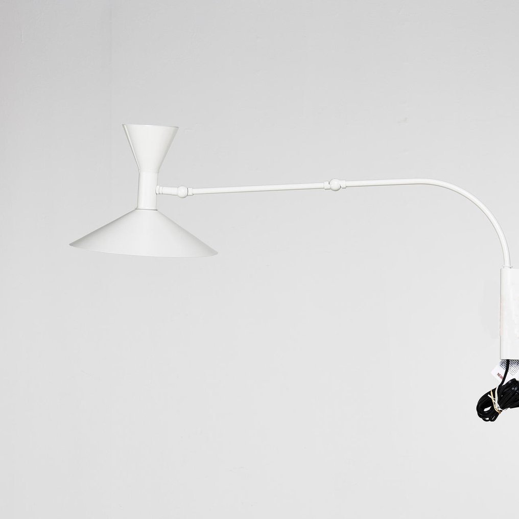 Nemo - Le Corbusier - Lampada da parete - Mini lampada di Marsiglia - Bianco - Acciaio, Alluminio #1.0