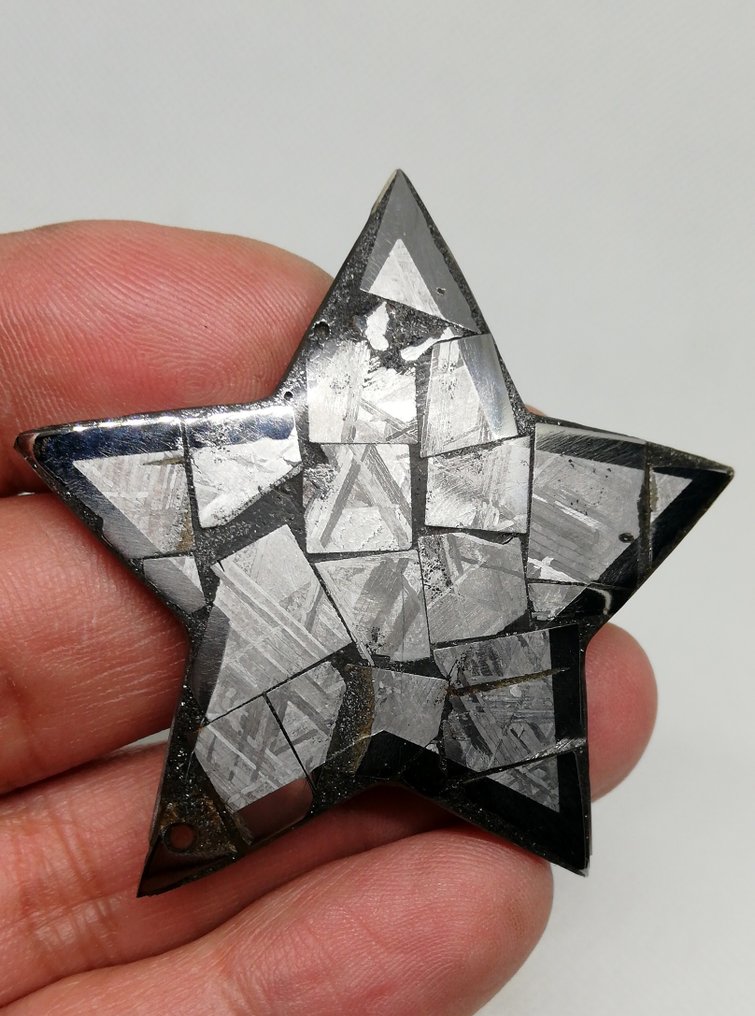 Etoile Muonionalusta og Opale Welo. Jernmeteorit - 14.77 g #2.1