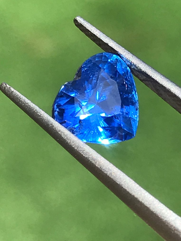 1 pcs Blauw Saffier - 5.00 ct - Gem research Swiss Lab (GRS) #2.1