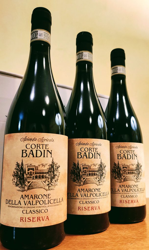 2015 Corte Badin - Amarone della Valpolicella Riserva - 3 Bottles (0.75L) #1.0
