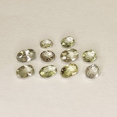 10 pcs 黄色, 绿色 蓝宝石 - 2.75 ct - 安特卫普宝石检测实验室(ALGT) #4.3
