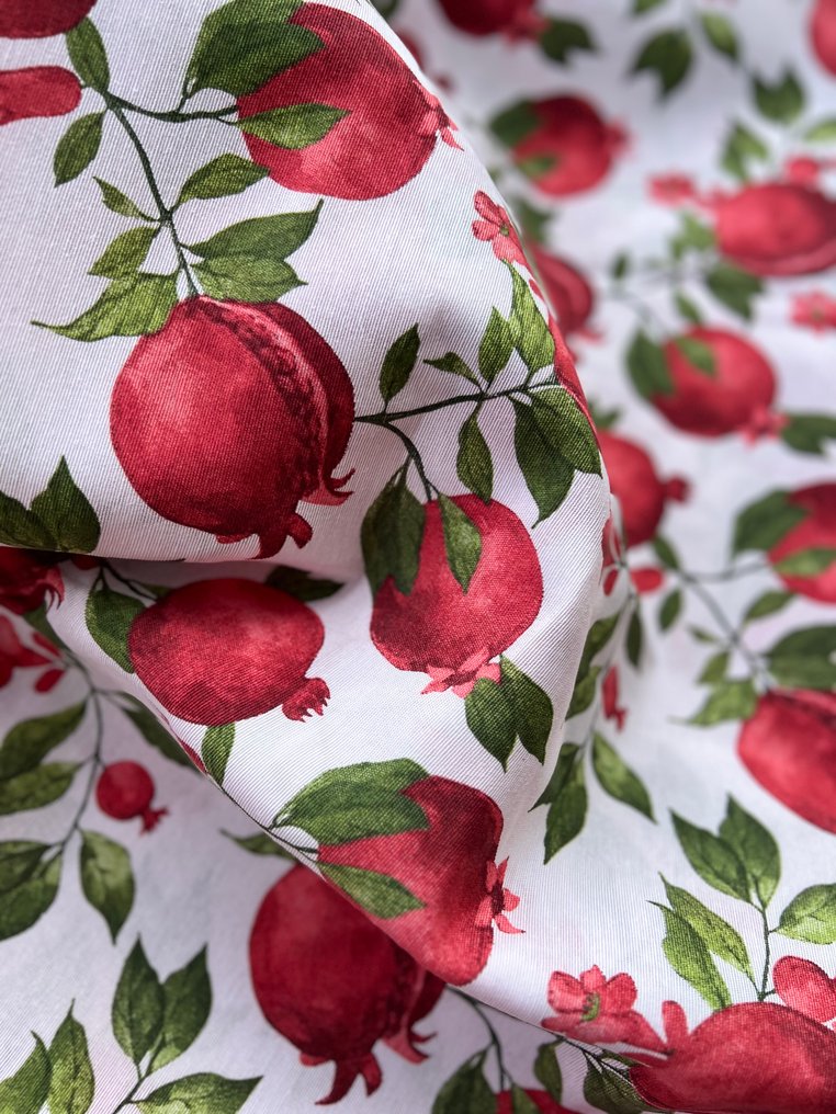 美妙的织物 farm house 配以石榴 - 紡織品  - 250 cm - 280 cm #4.3