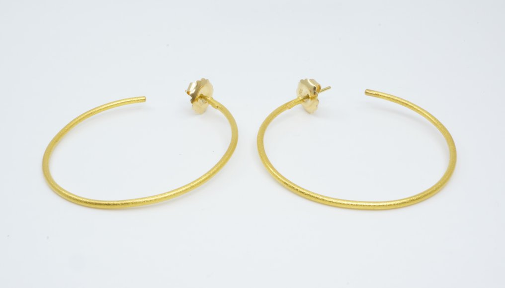 Κρίκοι - 24 καράτια Κίτρινο χρυσό #3.2