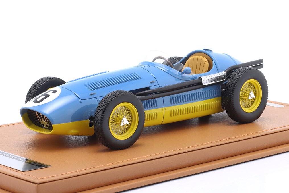 Tecnomodel Mythos 1:18 - Model race car - Maserati 250F #46 French GP 4th Place 1954 - Limited Edition of 80 pcs. (individually numbered) #1.0