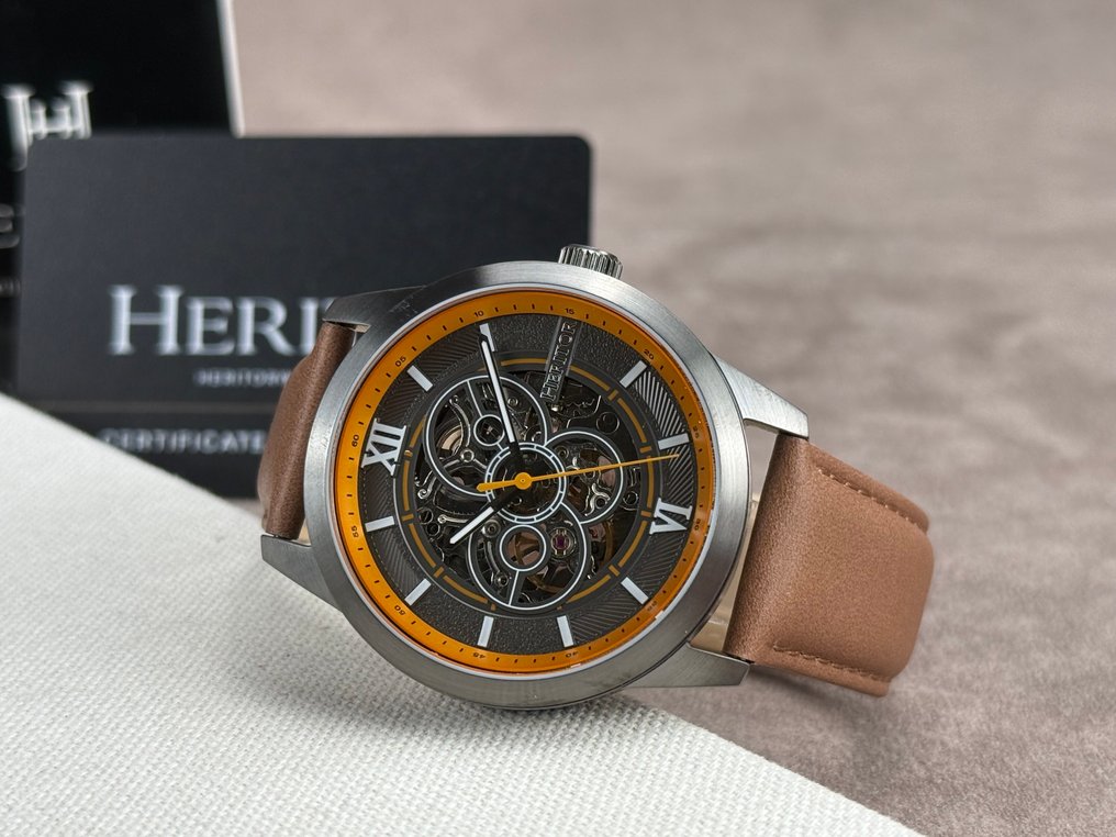 Heritor - Automatic Jomas Semi-Skeleton - Silver/Bronze - No reserve price - HERHR9505 - Men - 2020+  #3.2